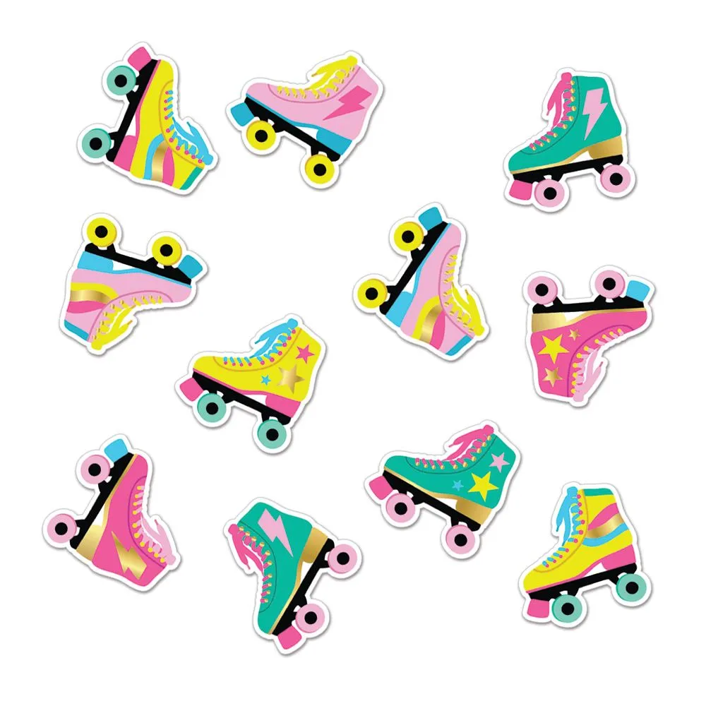Snazzy Skates Sticker Confetti