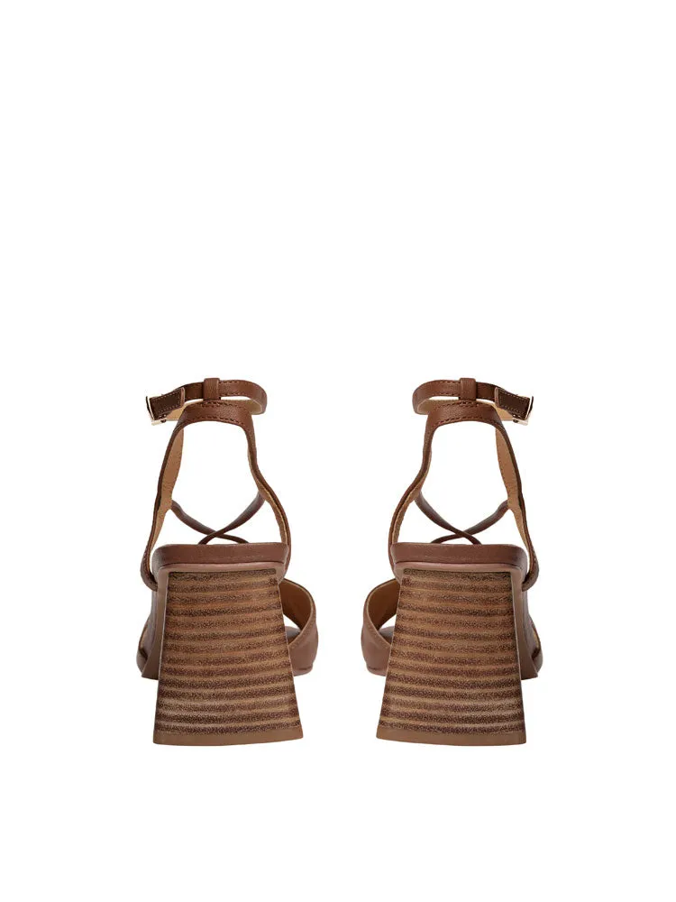 Sofie Schnoor Heeled Sandals Cognac