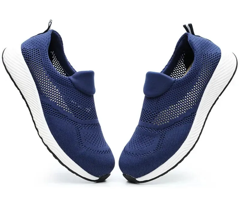 Steel Toe Safety Sneakers – Lightweight & Breathable-summer