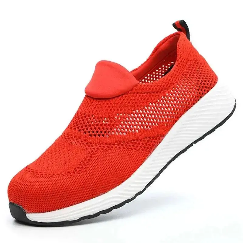 Steel Toe Safety Sneakers – Lightweight & Breathable-summer
