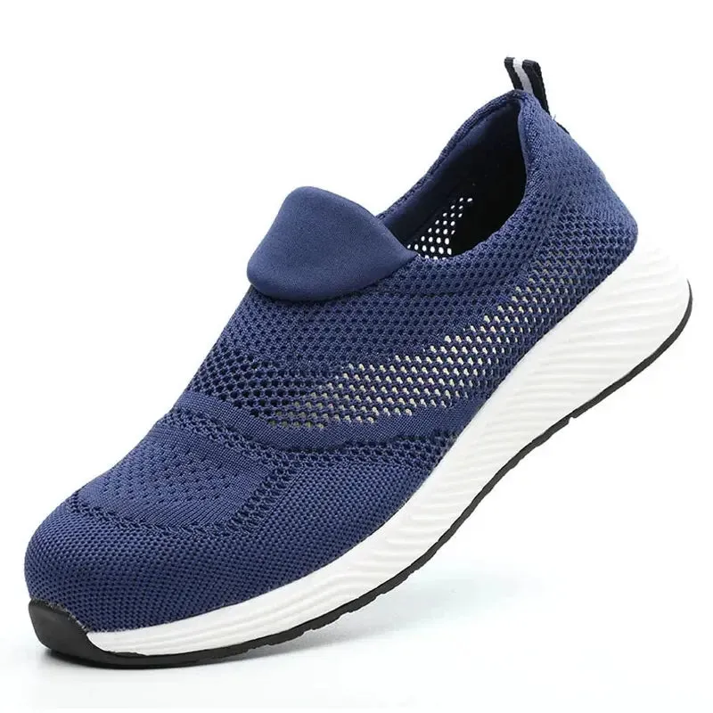 Steel Toe Safety Sneakers – Lightweight & Breathable-summer