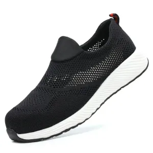 Steel Toe Safety Sneakers – Lightweight & Breathable-summer