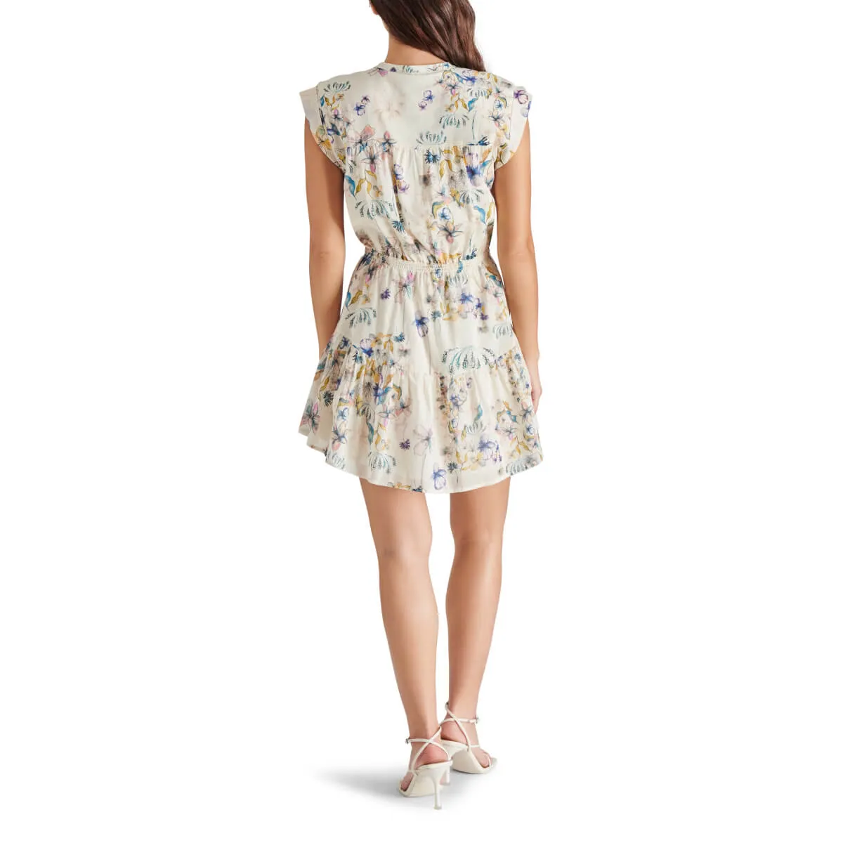 Steve Madden Faith Floral Cotton Minidress