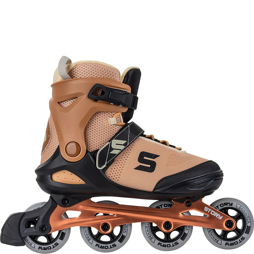 Story Trust Inline Skates -brown