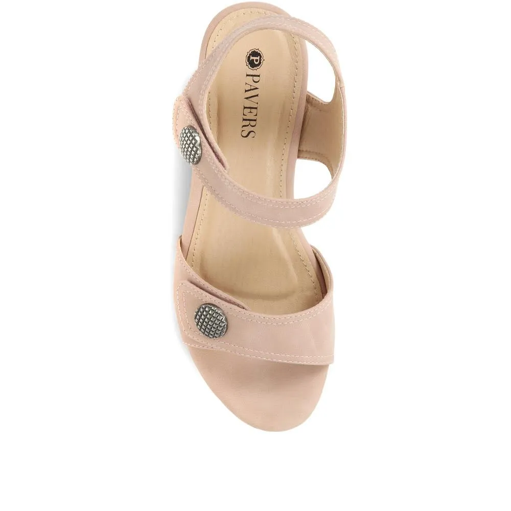 Strappy Heeled Sandals - BAIZH35053 / 321 470