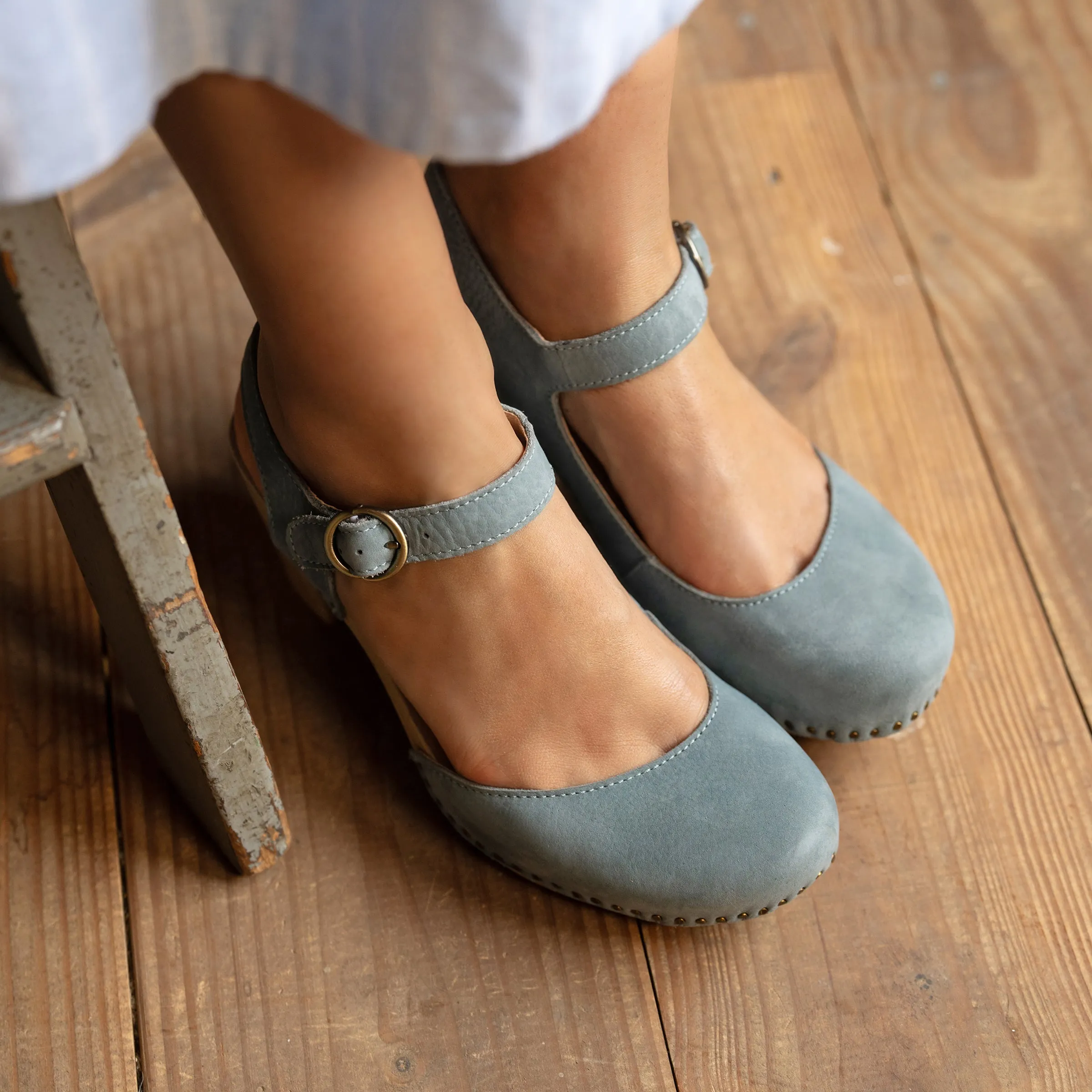 Taytum Denim Milled Nubuck