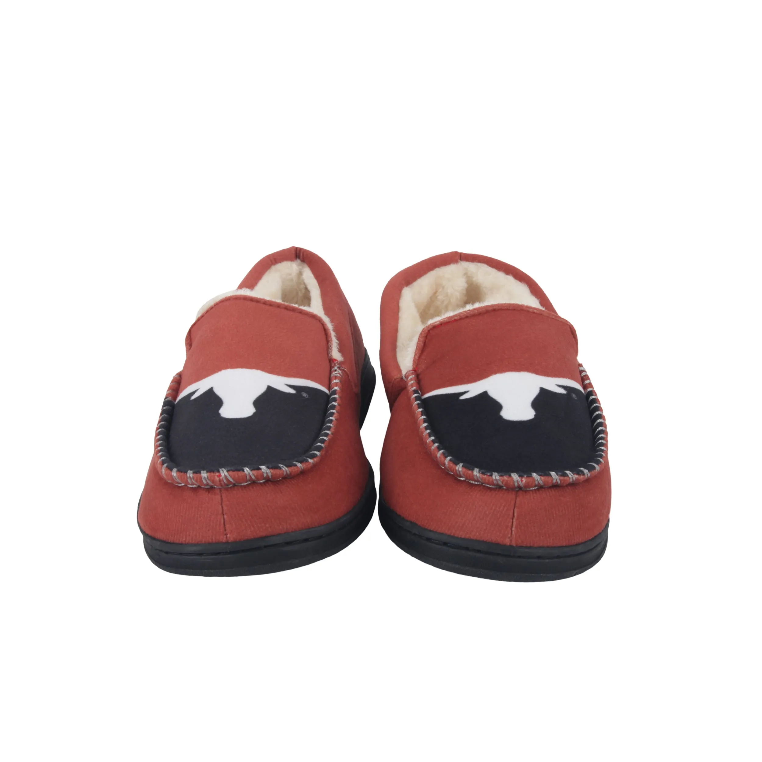 TEXAS LONGHORNS MEN'S COLOR BLOCK MOCCASINS