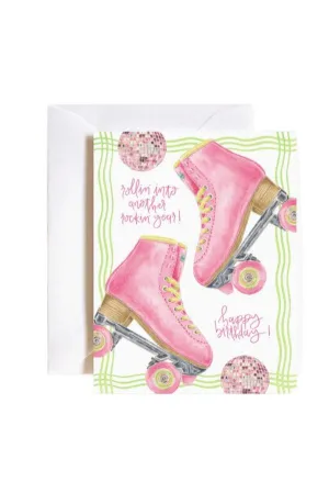 The Rollin' Into Another Year Card