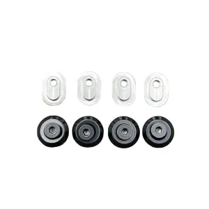 Them 909 Cuff Replacement Hardware Black