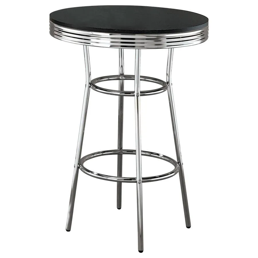 Theodore Black Bar Table