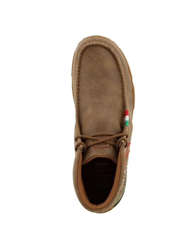 Twisted X Casual Shoes Mens Leather Chukka Lace Bomber MDM0092