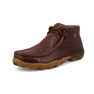 TWISTED X CHUKKA CAIMAN PRINT DRIVING MOC
