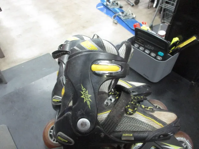 Used Blade Runner Scream In-Line Skates Size 3 - Right Strap Is Broken