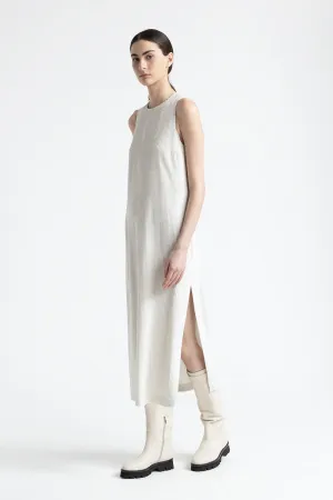Velvet long sleeveless dress