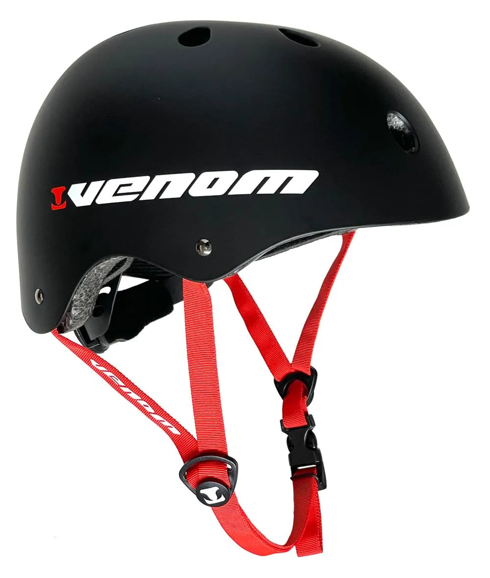 Venom Skateboard Helmet   Triple Pads Combo Protection Gift Pack