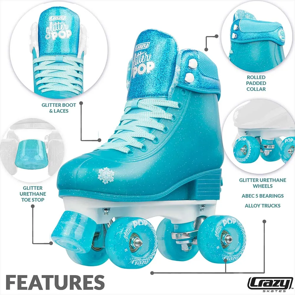 Warehouse Deal | GLITTER POP - Size Adjustable Roller Skate