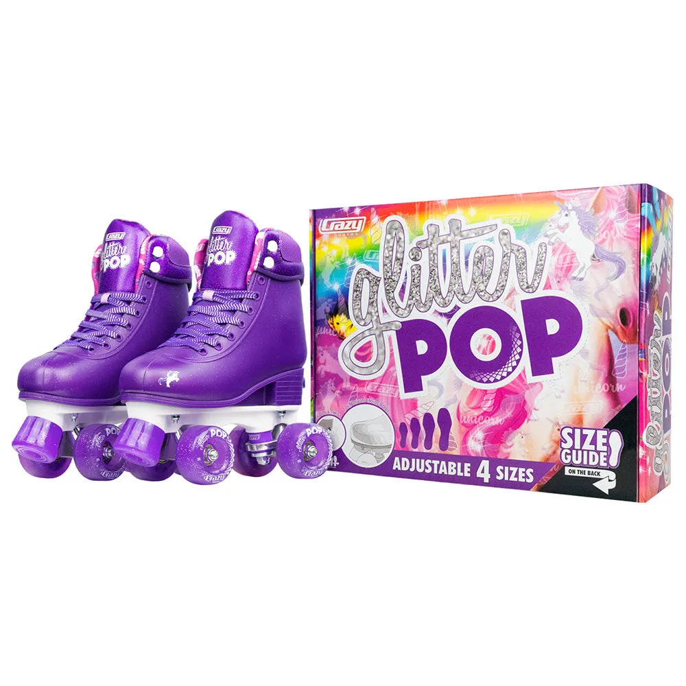 Warehouse Deal | GLITTER POP - Size Adjustable Roller Skate