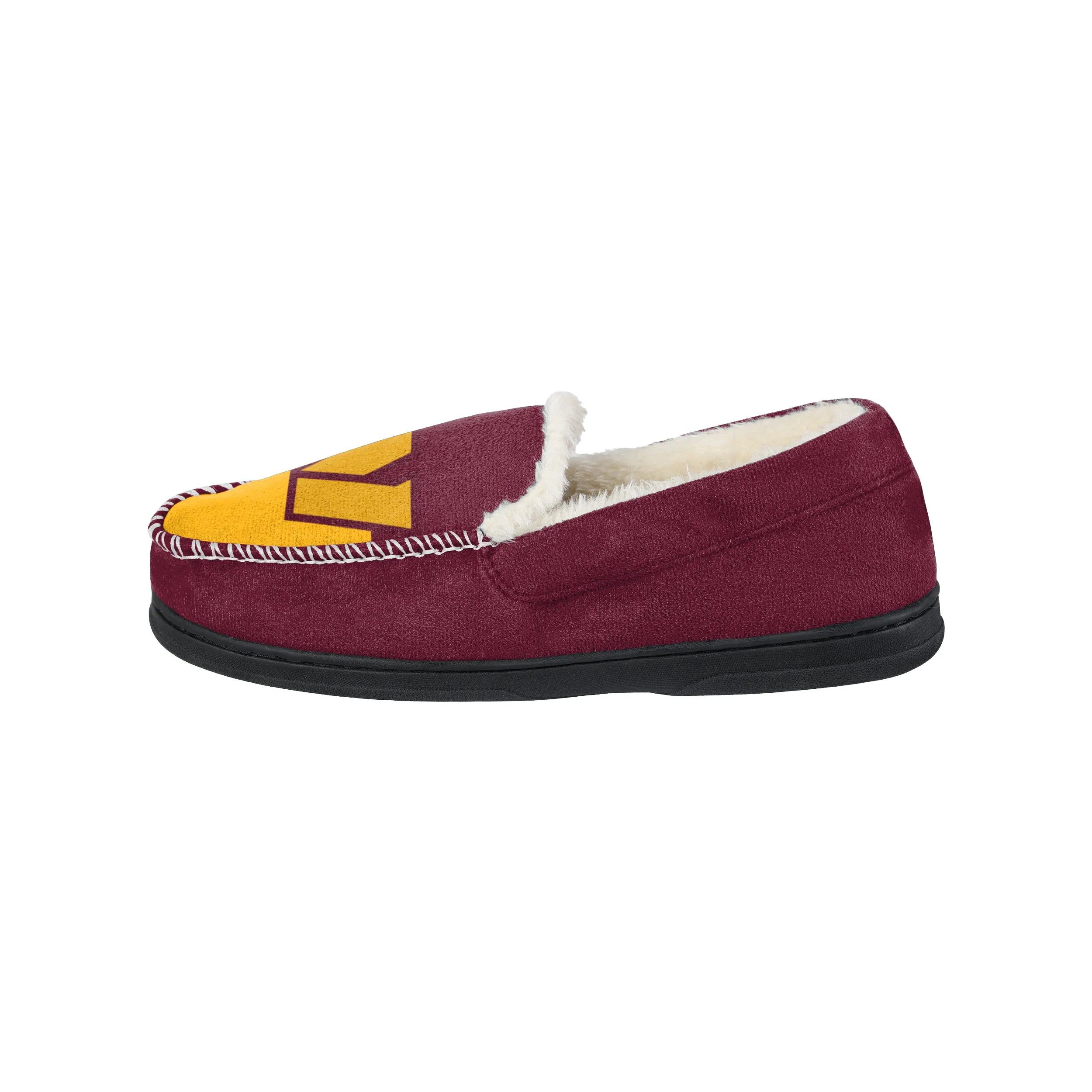 WASHINGTON COMMANDERS MEN'S COLOR BLOCK MOCCASINS