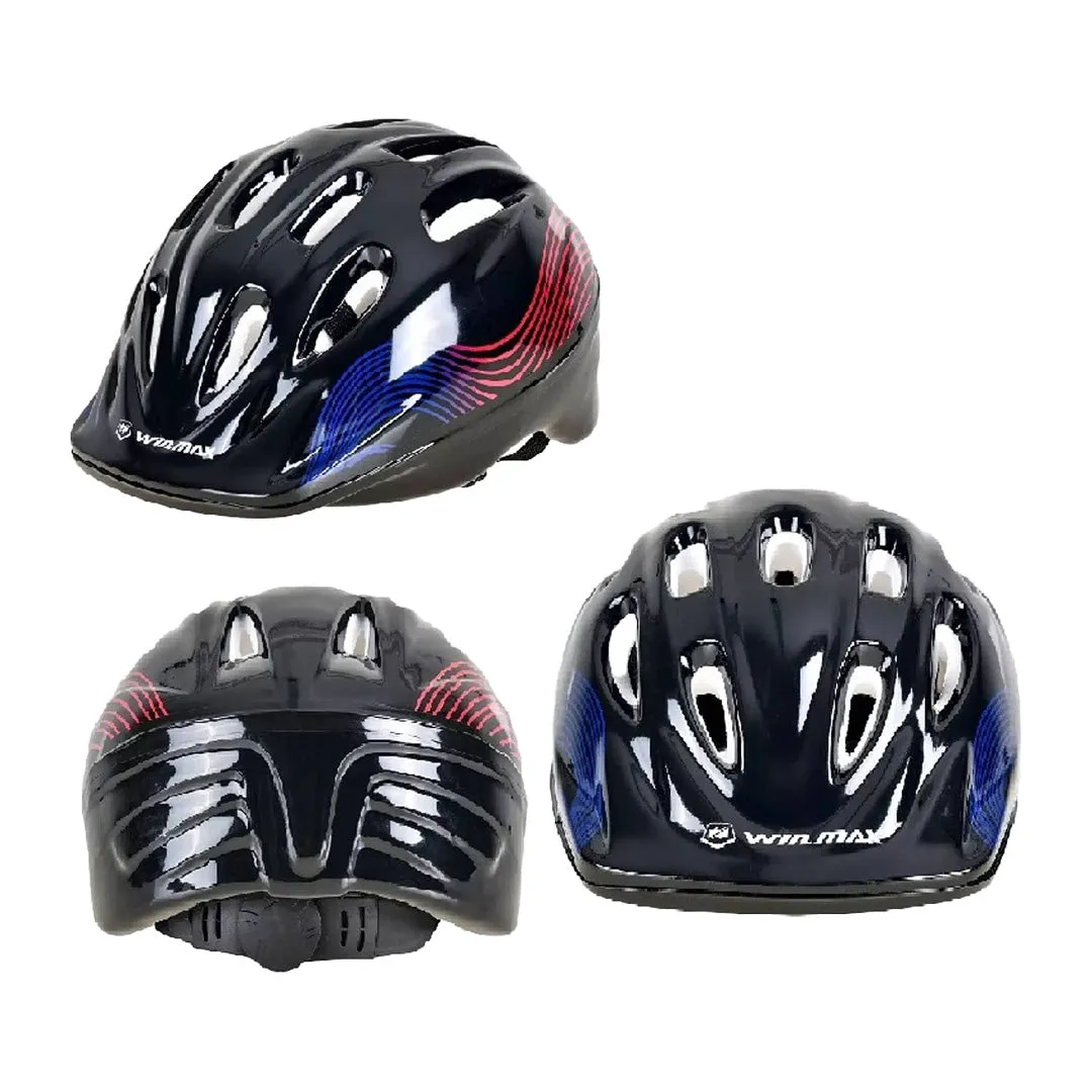 Winmax WME75469AS  Kids Inline Skate Combo Set, Color Red, Size - Small