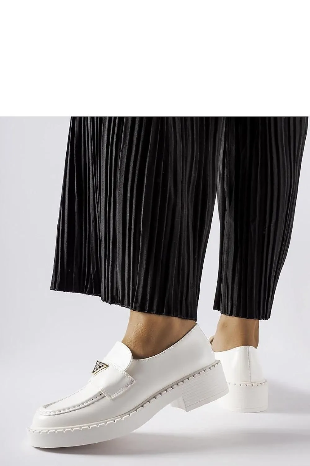 Women's black moccasins