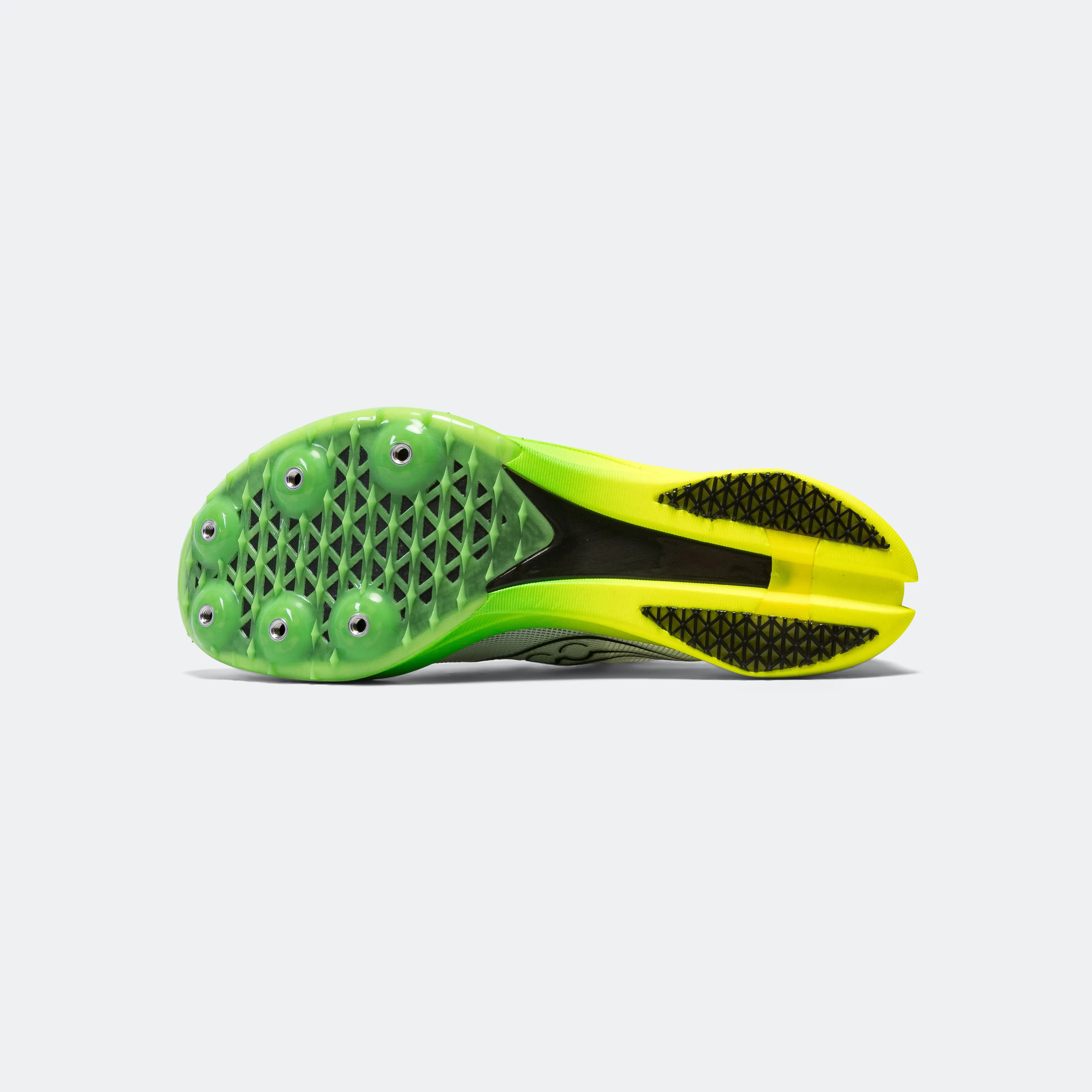 Womens Endorphin Cheetah - White/Slime