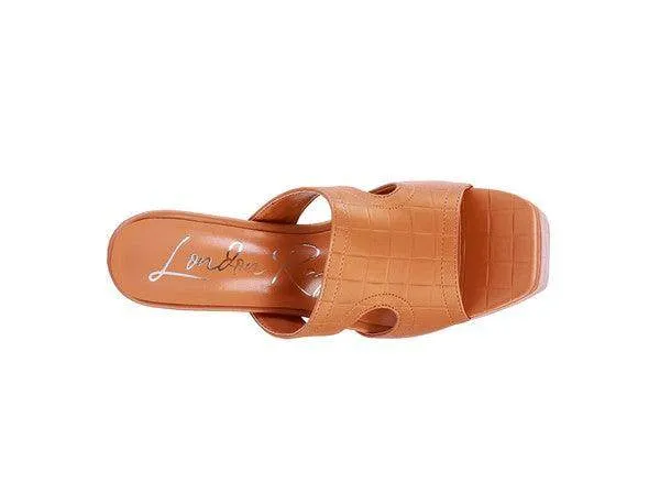 Womens High Heel Platform Croc Sandals
