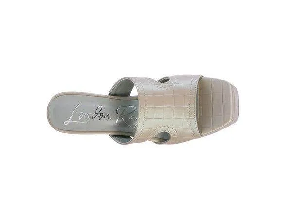 Womens High Heel Platform Croc Sandals