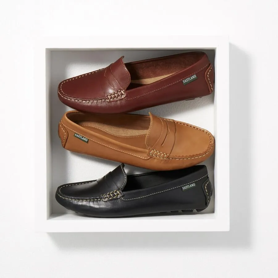 Women's Patricia Penny Loafer Driving Moc Forest Nubuc