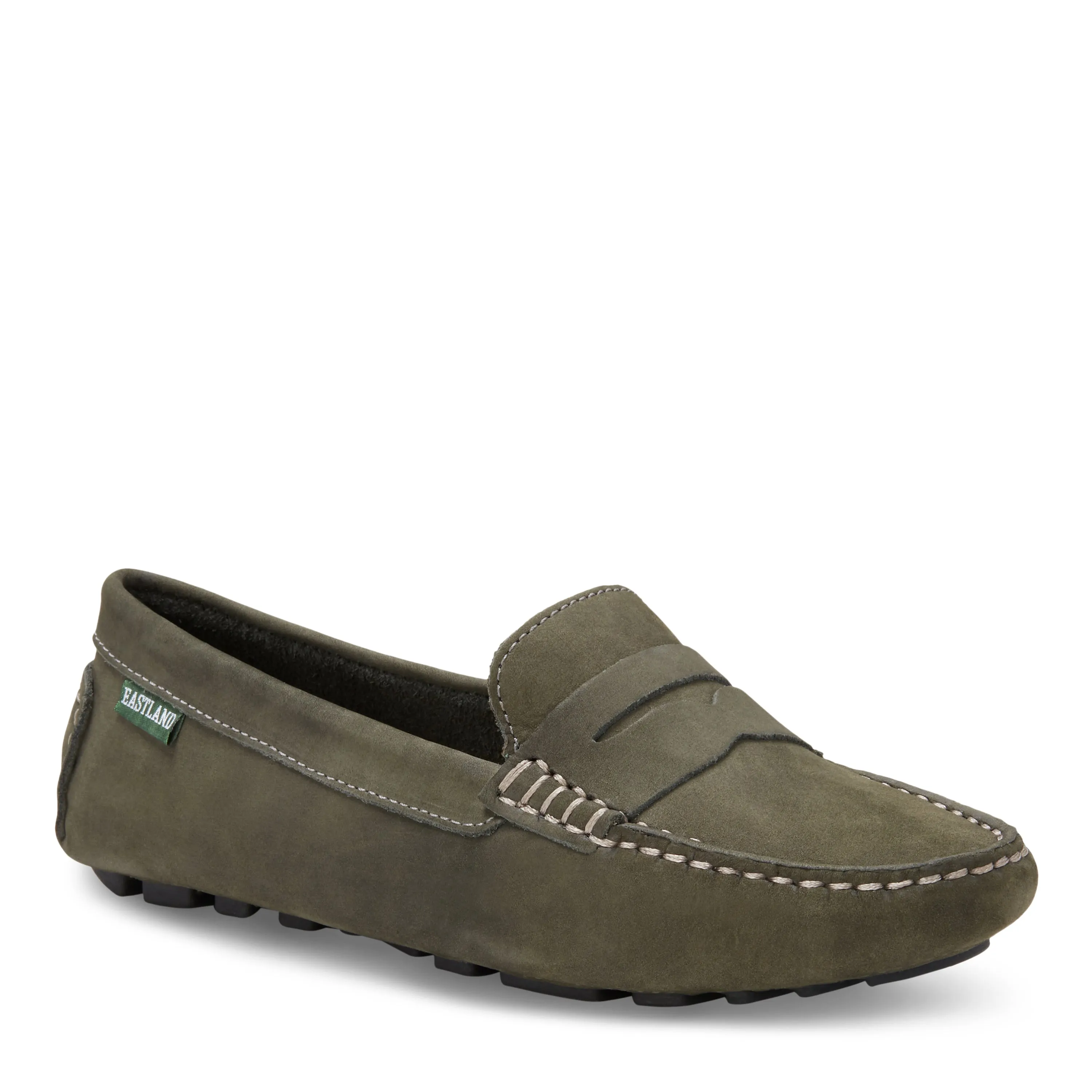 Women's Patricia Penny Loafer Driving Moc Forest Nubuc