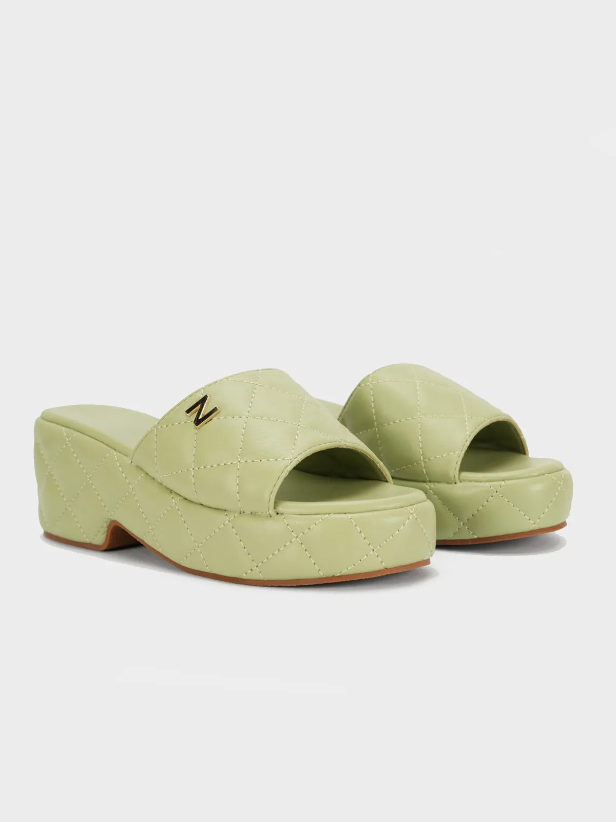 Womens "MENNA" Slip On Casual Sandals