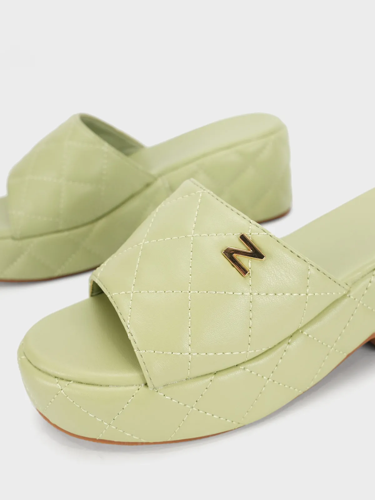 Womens "MENNA" Slip On Casual Sandals