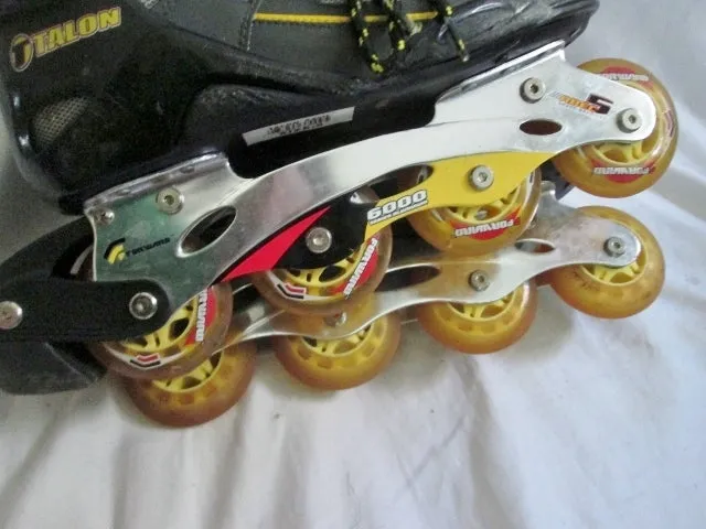 Womens TALON 6000 Series ABEC 5 ROLLER DERBY INLINE SKATES BLADES 9