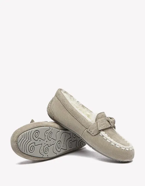 Woven Moccasins In Caribou