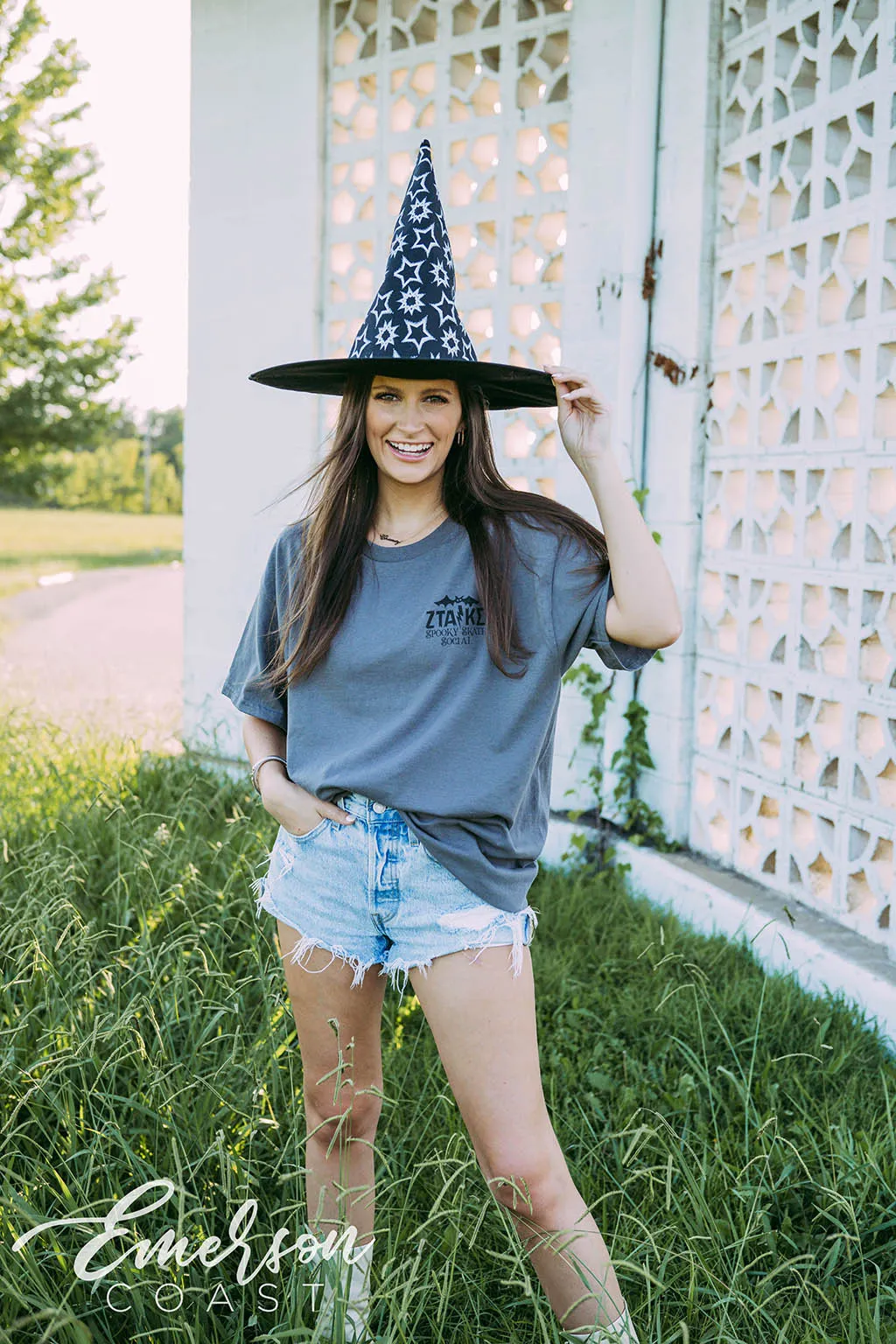 Zeta Tau Alpha Spooky Skate Social Tee